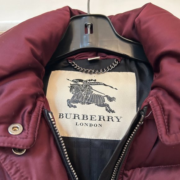 Burberry Down-filled Sateen Puffer with Fox Fur Trimmed Hood (Women) - Picture 3 of 7